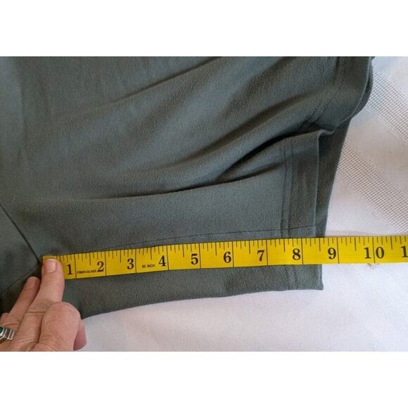 Athletic Works Womens Sz 3X Green Pull On Jogger Athletic Shorts 8.5" Inseam - Picture 6 of 7